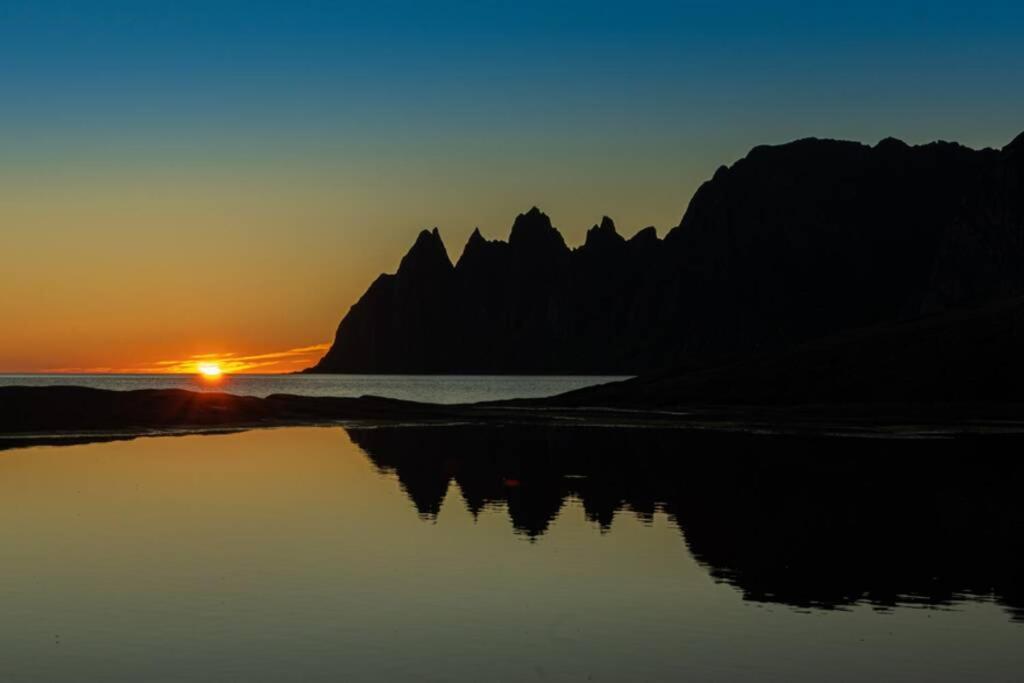Waterfront Senja 3 Apartman Torsken Kültér fotó